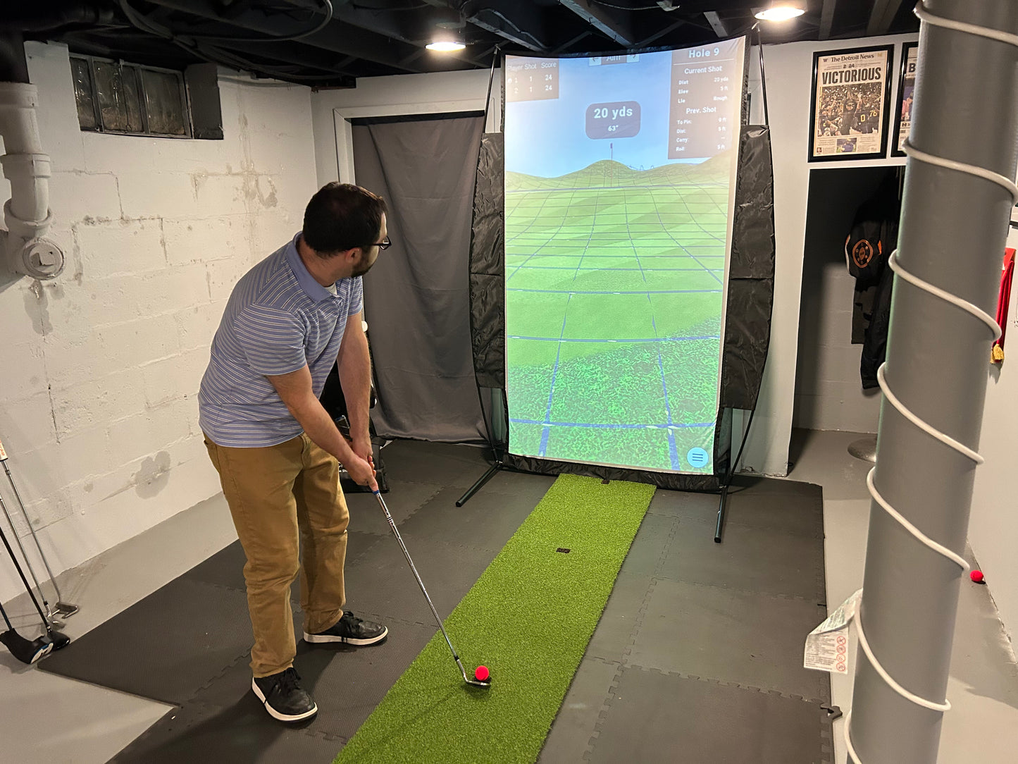 Chip Caddie Golf Simulator