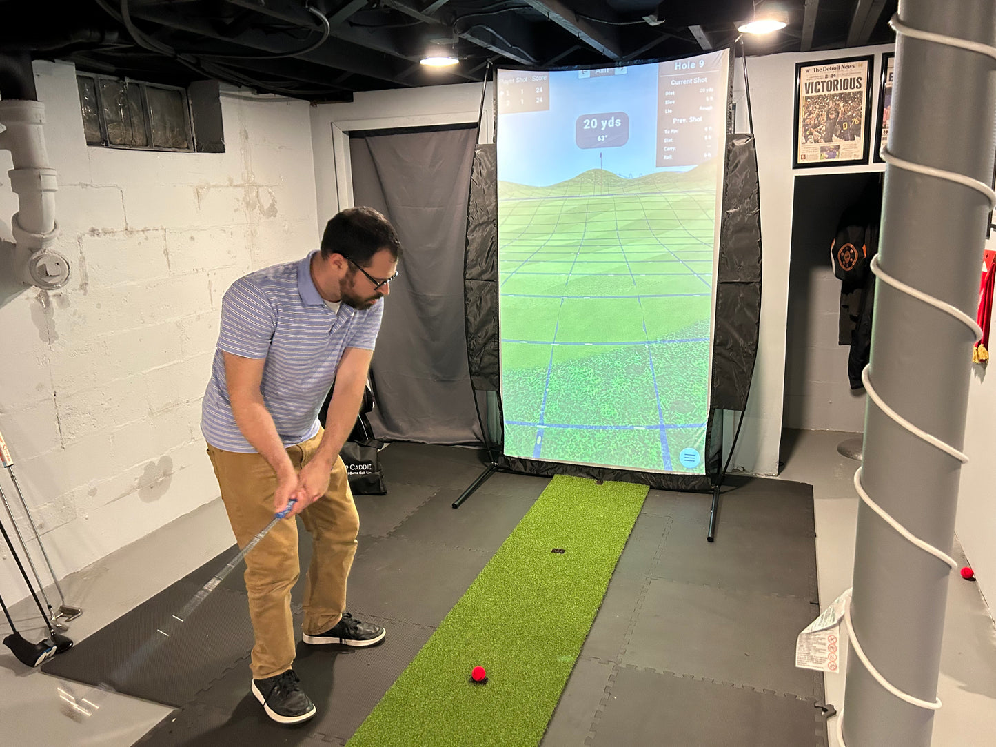 Chip Caddie Golf Simulator